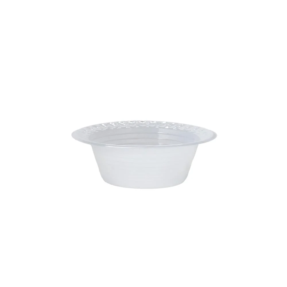 Round plastic soup plates- size 15 - (500 pieces)