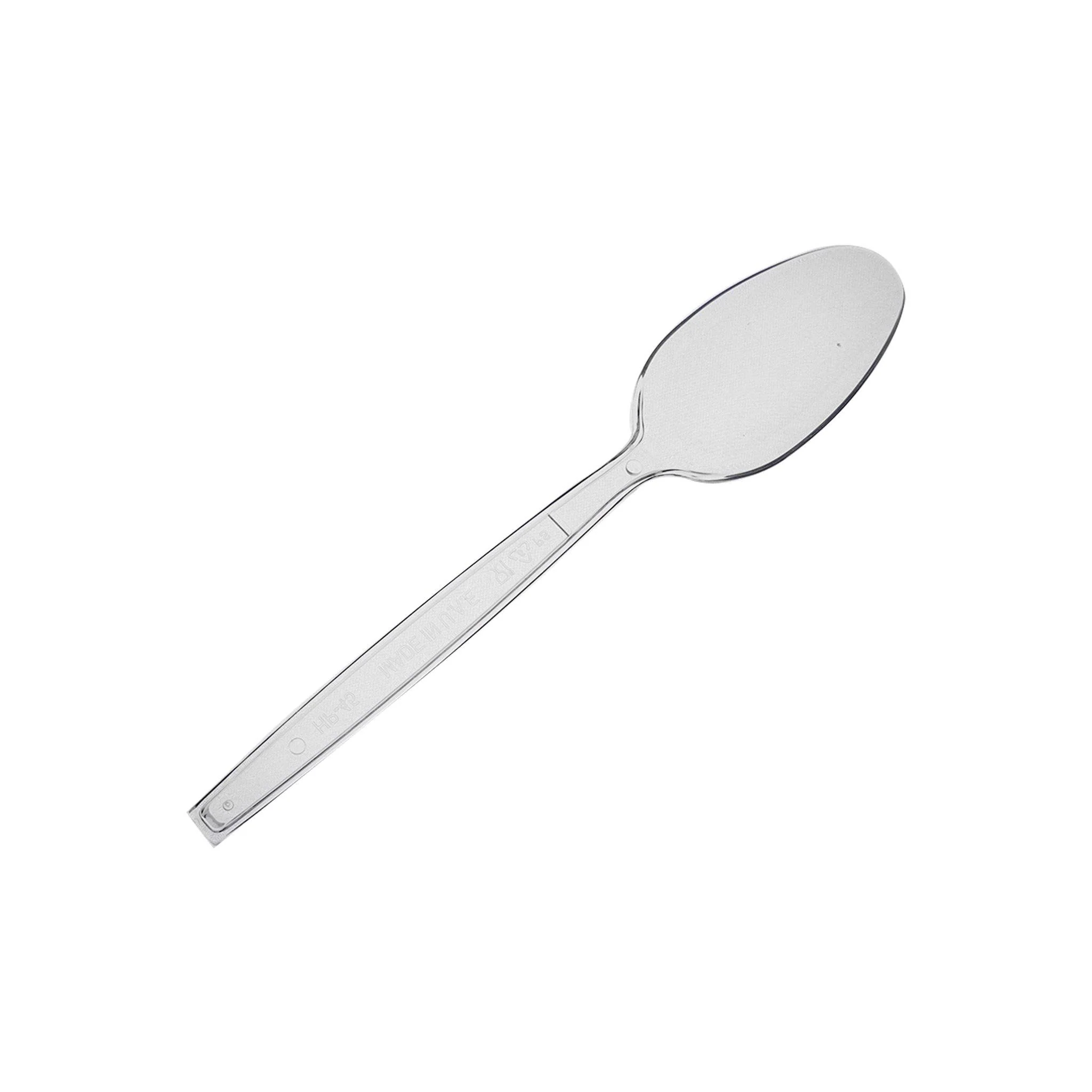 Plastic Standard Duty Clear Spoon -1000 Pieces