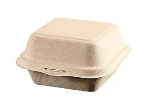 Burger/sweet sugarcane container - 450 ml ( 50 pcs )