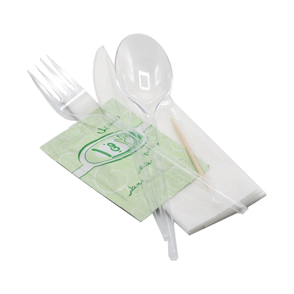 Scented tableware -oud- (100 pieces)