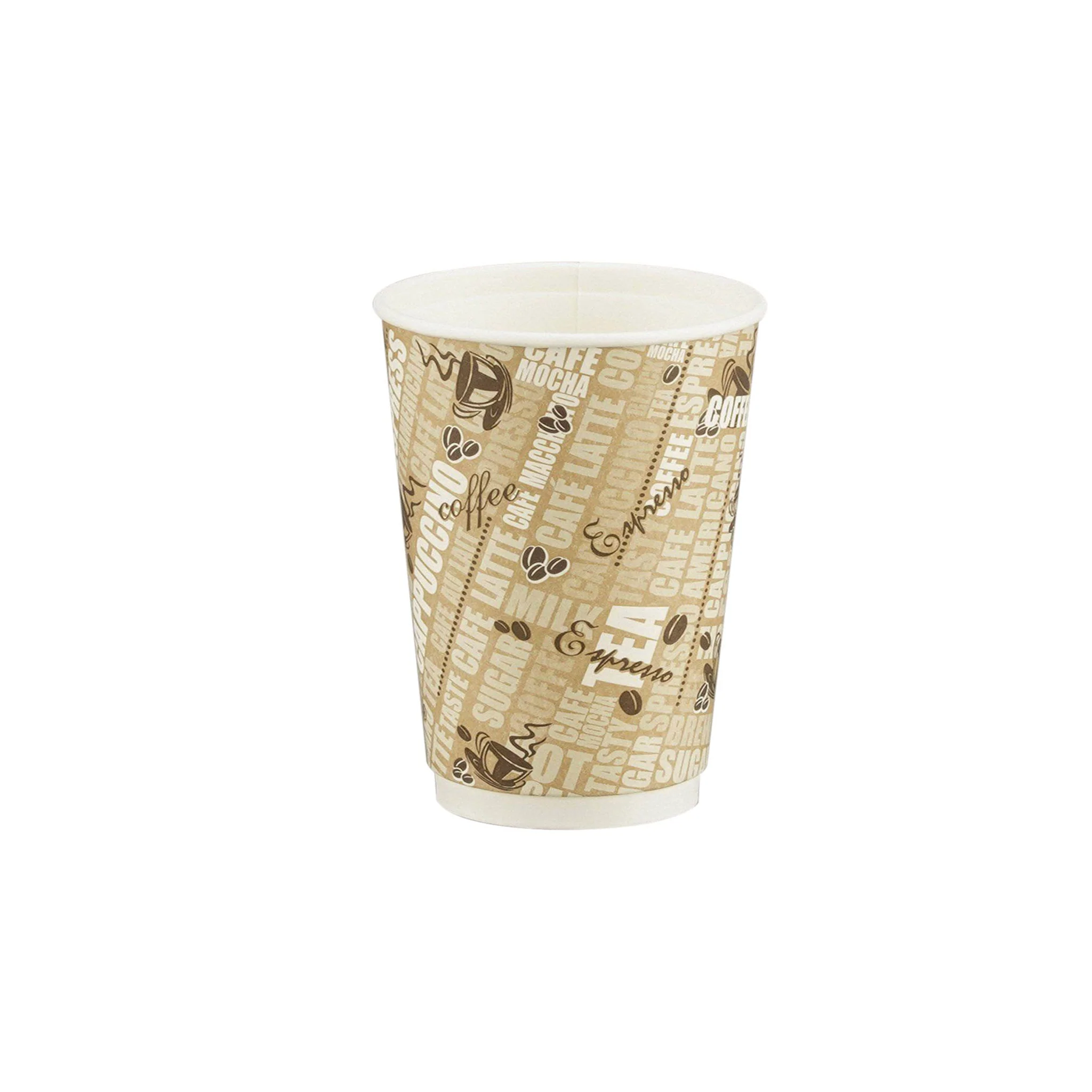 Printed Double Wall Paper Cups - 8 Oz- 5000 Pieces