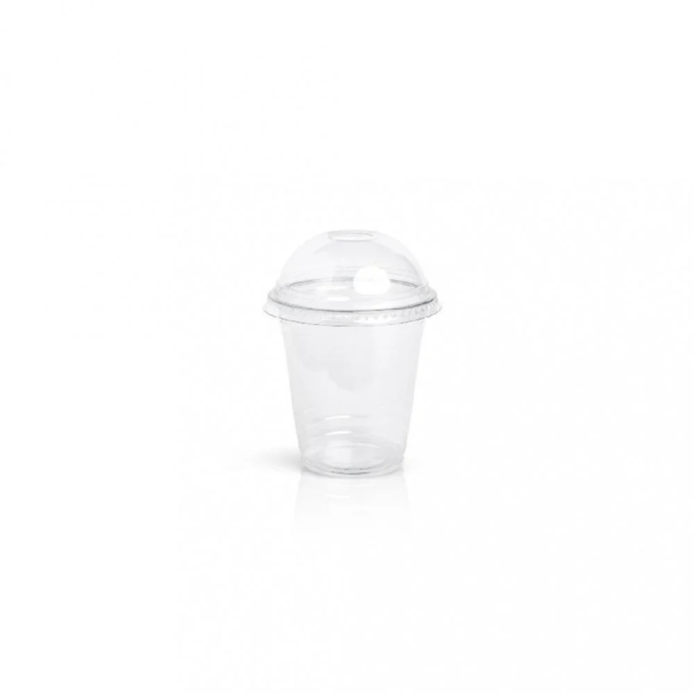 Transparent plastic cups - 8 oz - (500 cups)